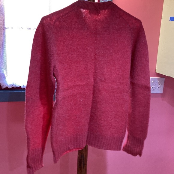 Smith’s Bermuda Red Pure Shetland Wool. Size 36. Gently pre-loved Condition 9/10 - Picture 2 of 7